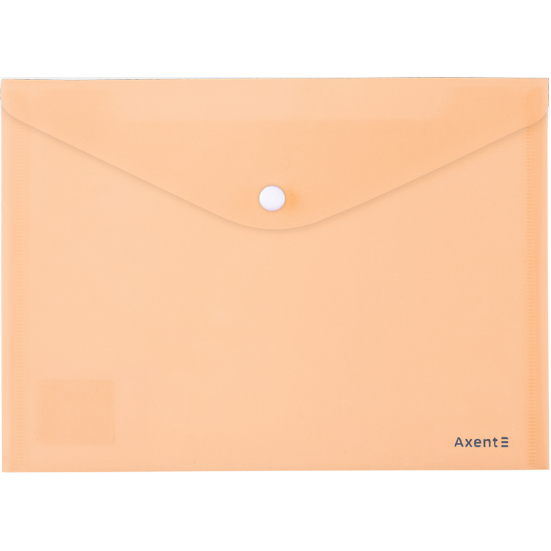 Папка на кнопці Axent Pastelini 1522-42-A, А5, персикова